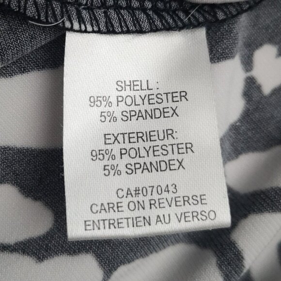 Calvin Klein Ladies Size Large Black & White Sleeveless Tank Top - Picture 4 of 8